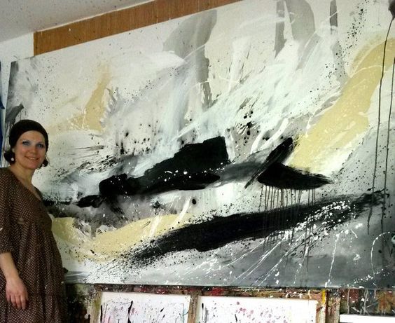 schwarz weiß bild groß