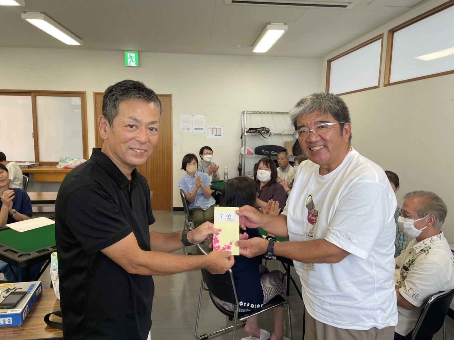 （A) 7位　宮里さん