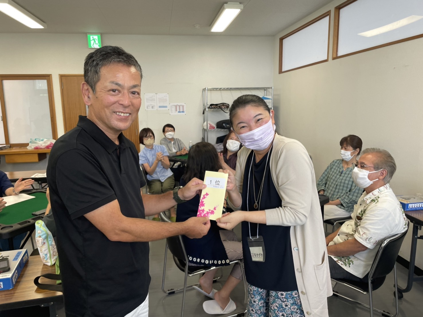 （B）優勝　中川さん