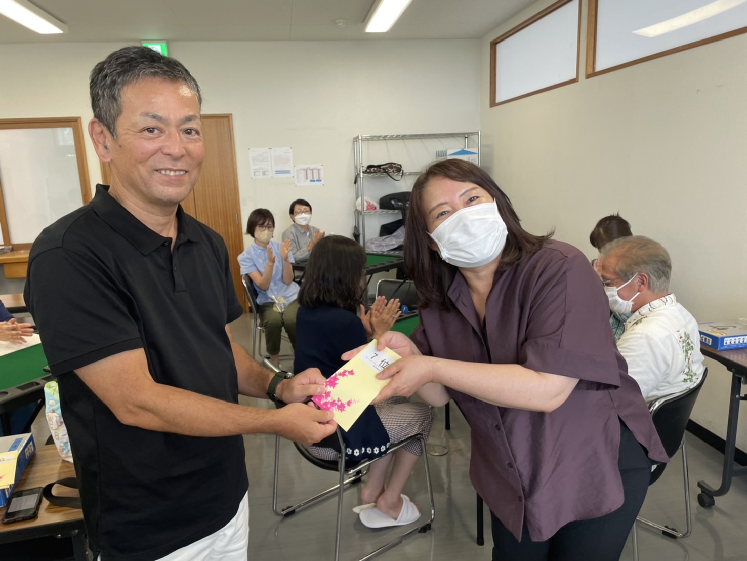 （B) 7位　長嶺さん