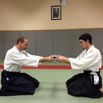 Ceintire noire Jordan AIKIDOJO Dijon