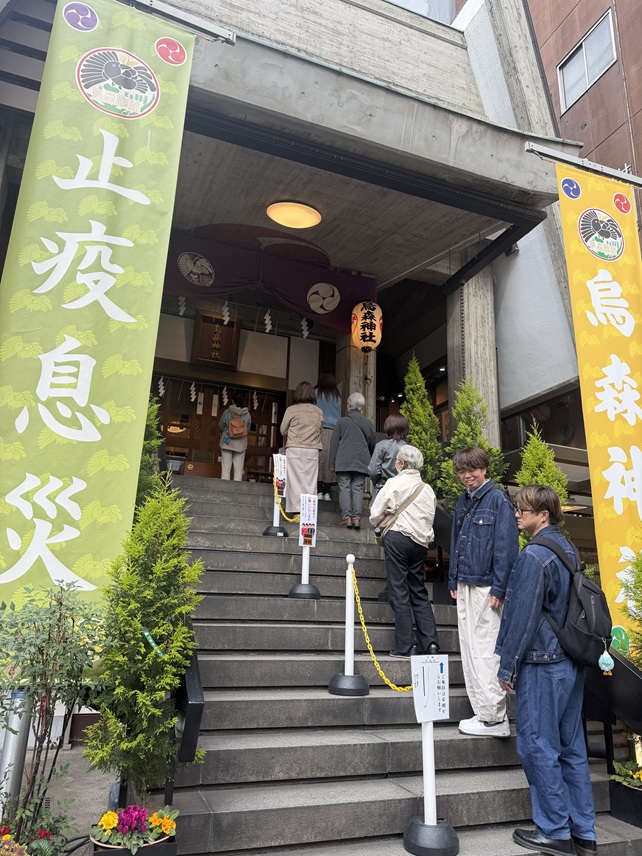 新橋で小さな旅。烏森神社へ寄り道しました