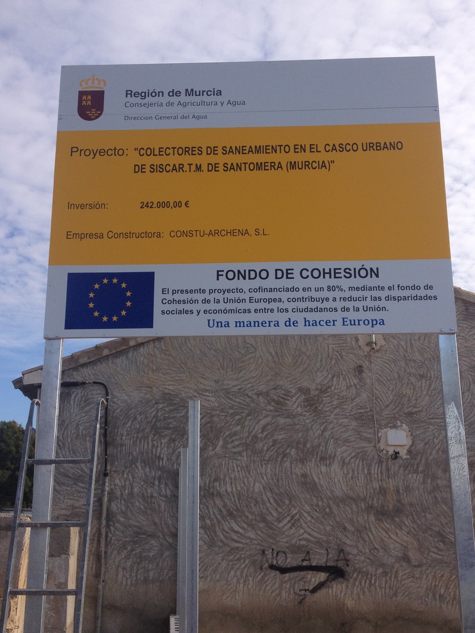 Colector casco urb. Siscar (Santomera)