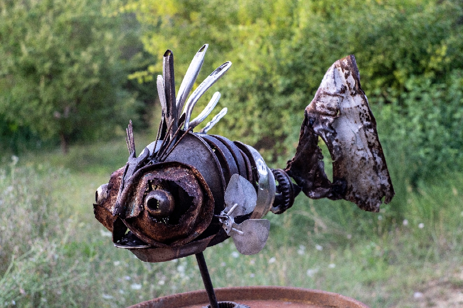 Poisson L 45 cm disponible