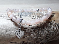 Sonnenstein Armband mit Herz