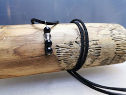 Halskette Schwarzer Turmalin