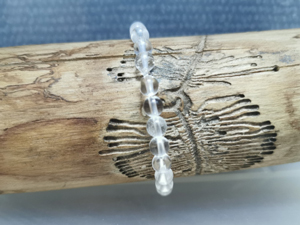 Bergkristall Edelstein Armband 