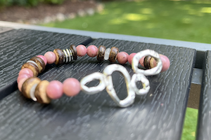 Hämatit Armband mit Seestern