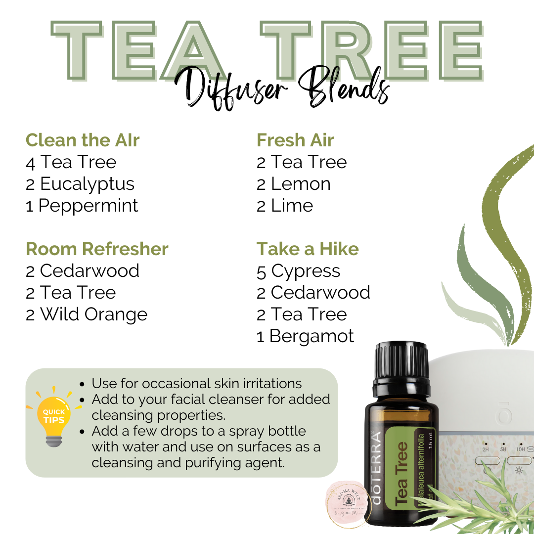 Aroma Welt │Tea Tree Oil Teebaumöl Teebaum ätherisches Öl doTERRA