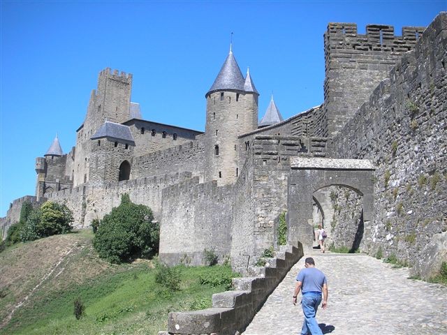 カルカソンヌの城塞（フランス）