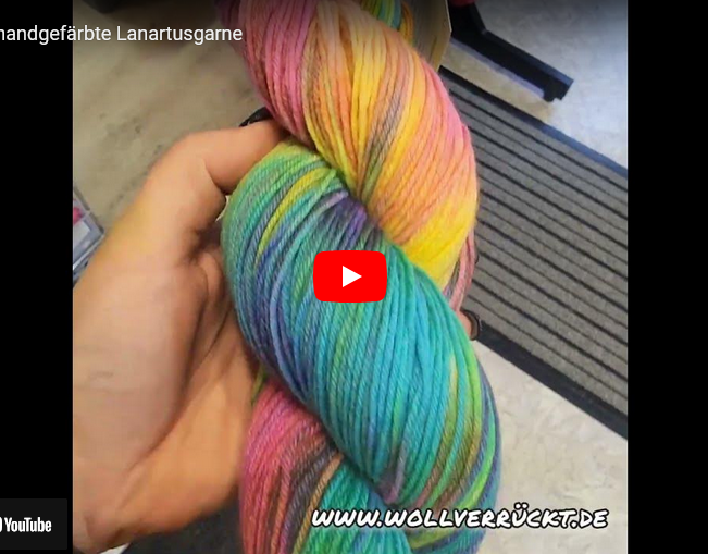 Einblick handgefärbte Lanartusgarne