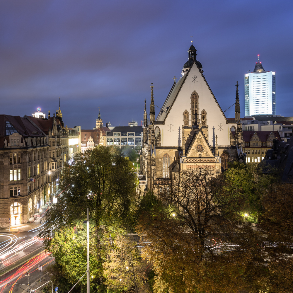 Thomaskirche in Leipzig - Ausstellungsstück