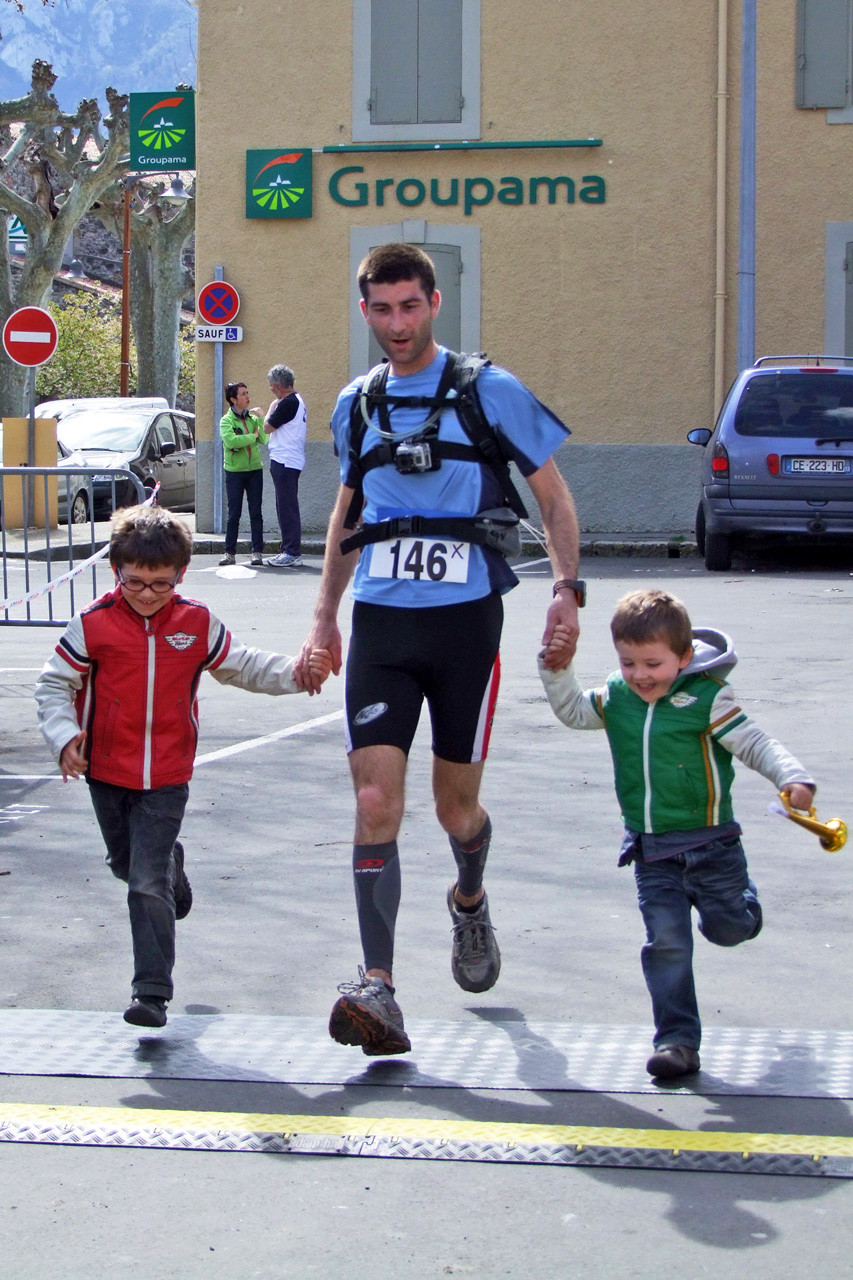 Trail Quillan 2014 - Arrivée