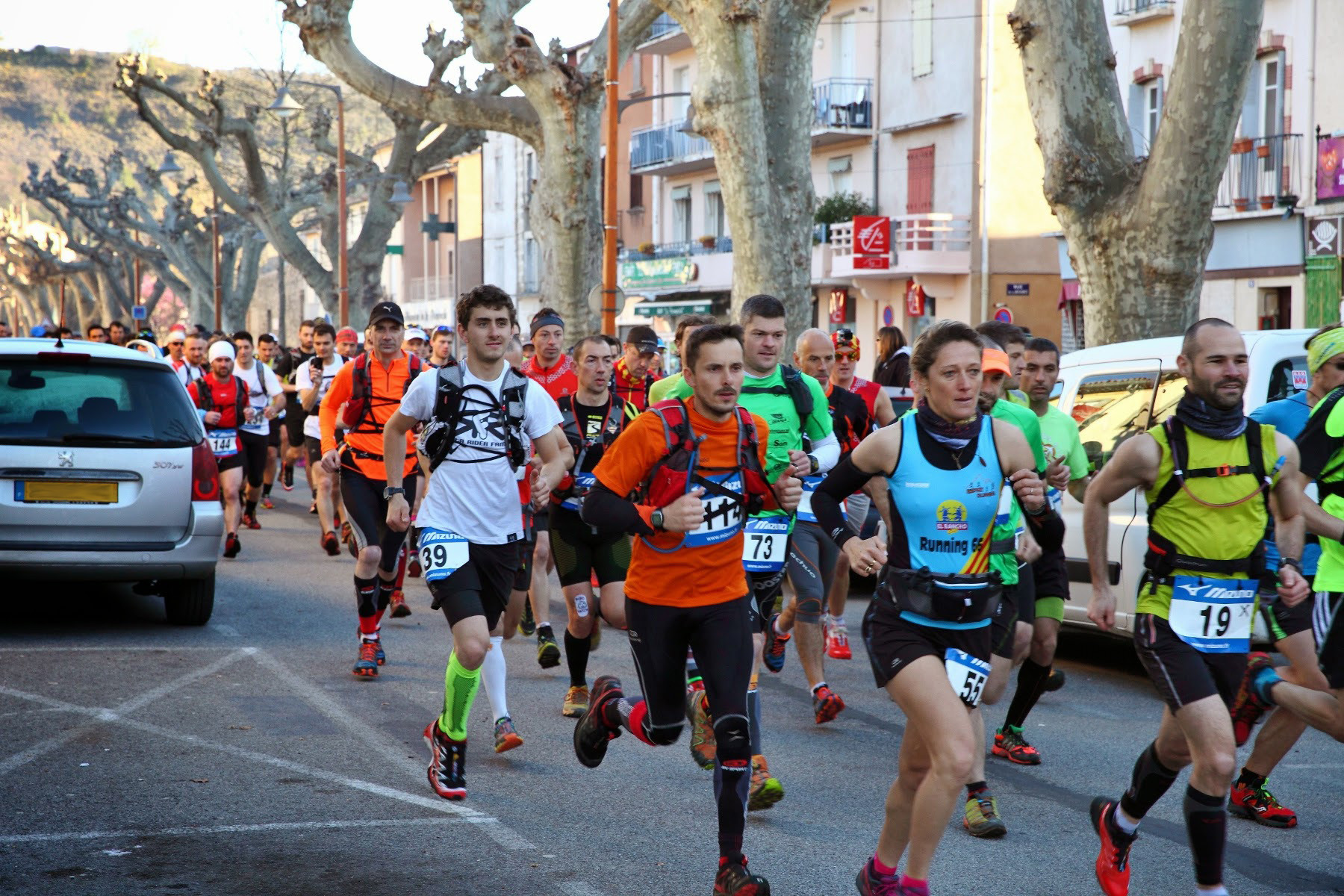 Trail Quillan 2014 - Départ