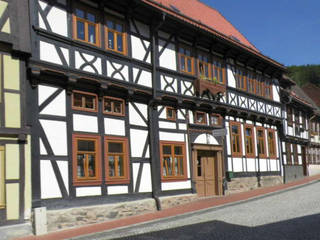 unser Haus mit den Ferienwohnungen