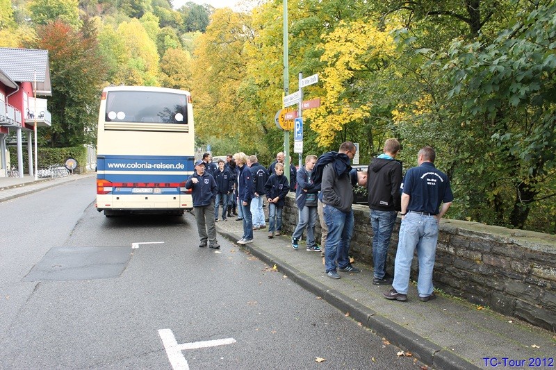 TC-Tour 2012 Busfahrt nach Monschau