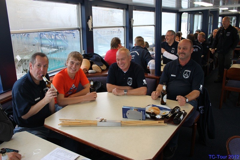 TC-Tour 2012 Schifffahrt auf dem Rursee