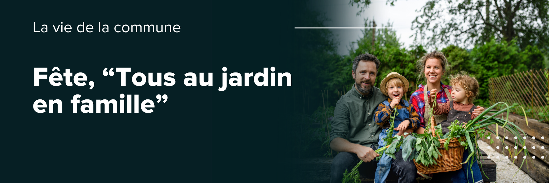 Animation : "Tous au jardin en famille"