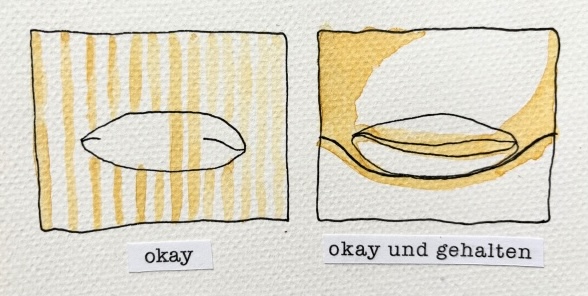 Aquarell von Dorothea Portmann