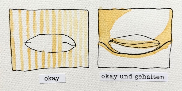 Aquarell von Dorothea Portmann