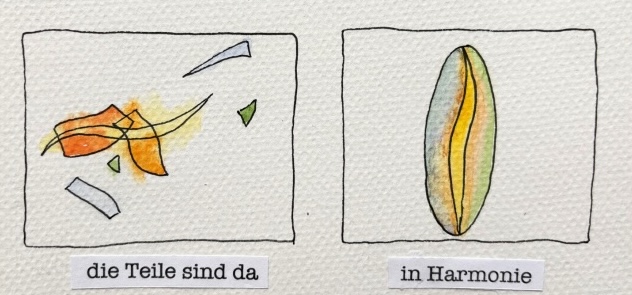 Aquarell von Dorothea Portmann