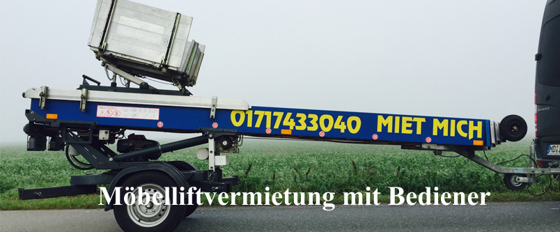 Möbellift mieten Magdeburg Außenaufzug SammelWerk