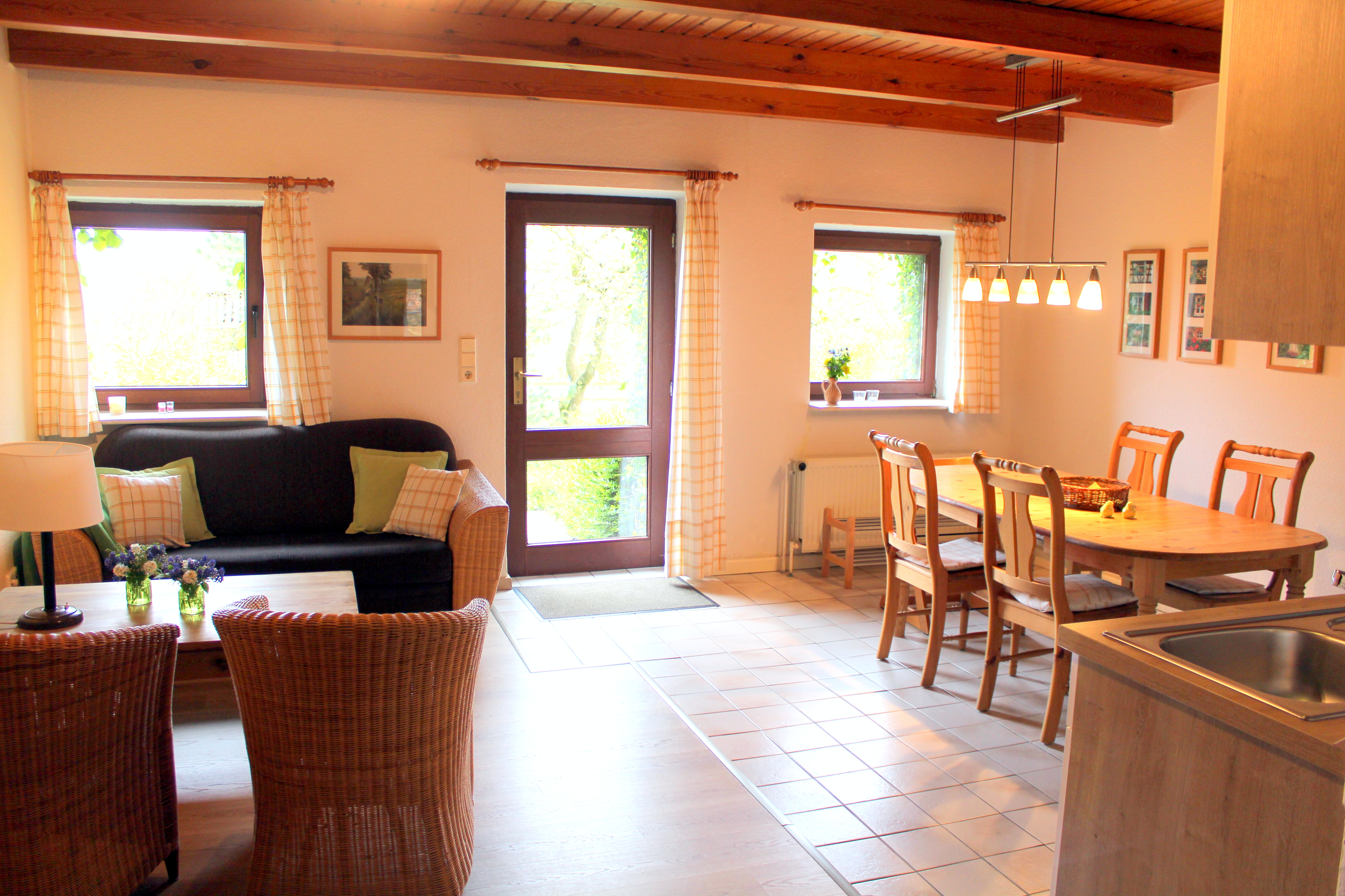 Wohnzimmer Morgensonne