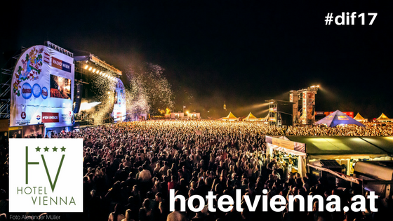 offiziell Falco Konzert 2017 in Wien Donauinsel City Zentrum Hotel Vienna buchen booking günstig Prater Nähe Messe Urania