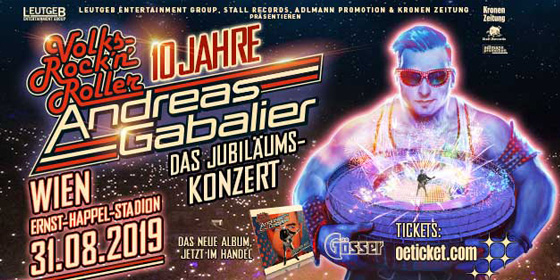 Andreas Gabalier Tickets 2020 Fur Die Grosse Tour Bestellen