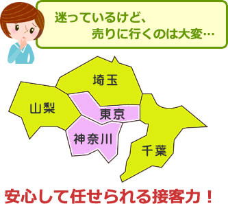 出張買取エリア