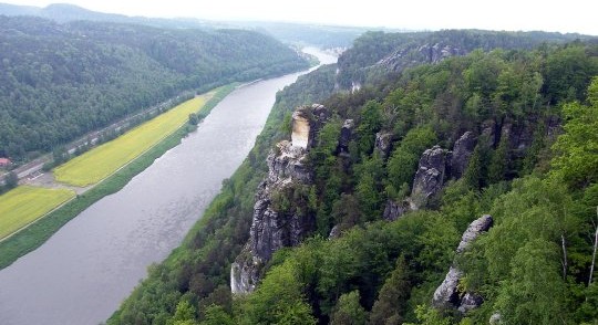 Elbe nahe Riesa