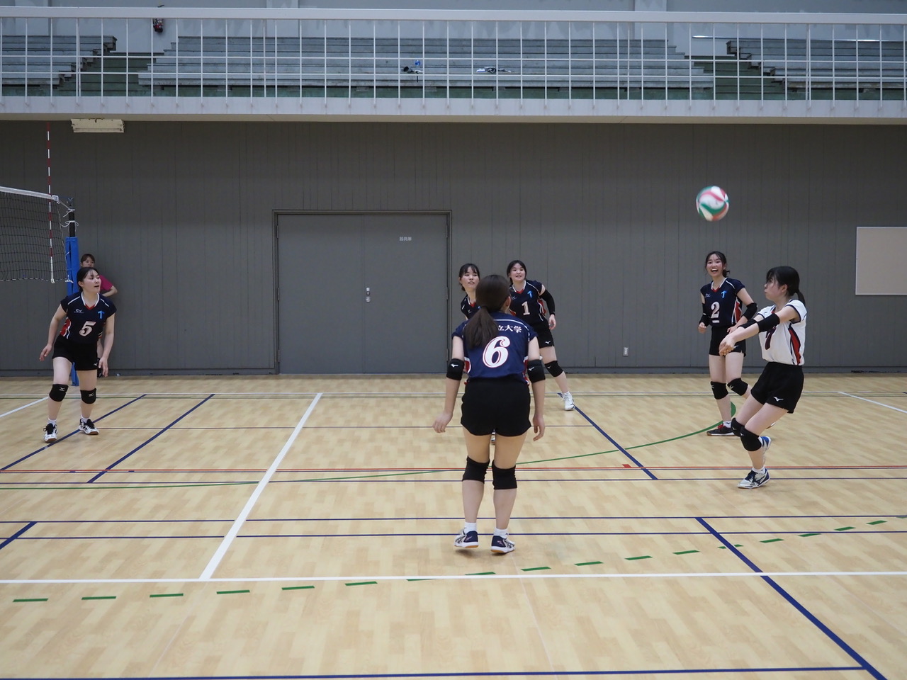 女子の試合