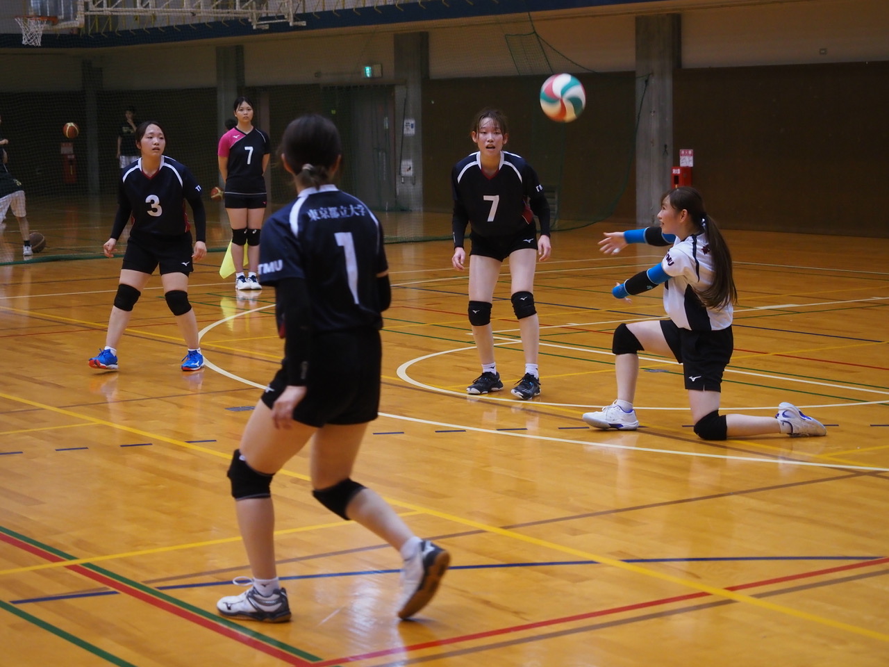 香凜、レシーブ名人