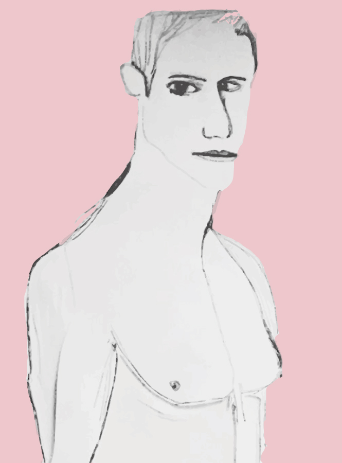 Zeichnung auf Papier, 29,7 x 42 cm, 2015