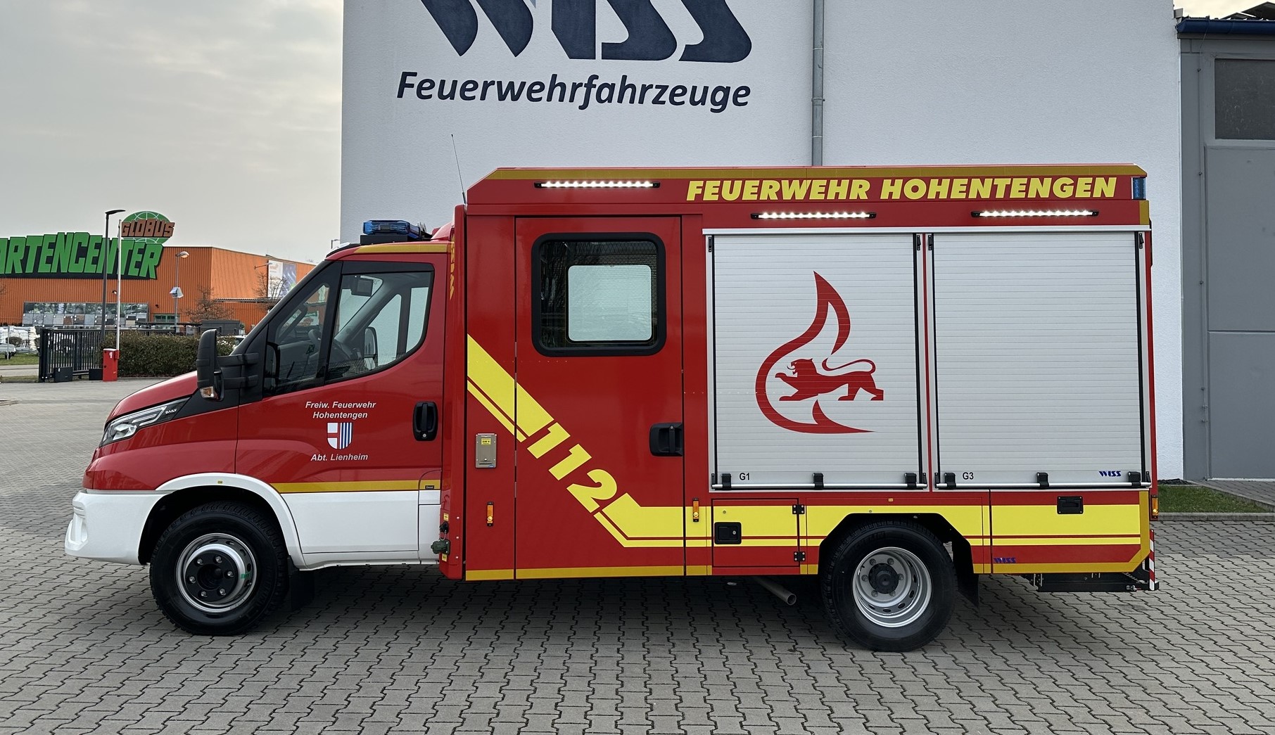 TSF-W, FF Hohentengen, WISS auf Iveco