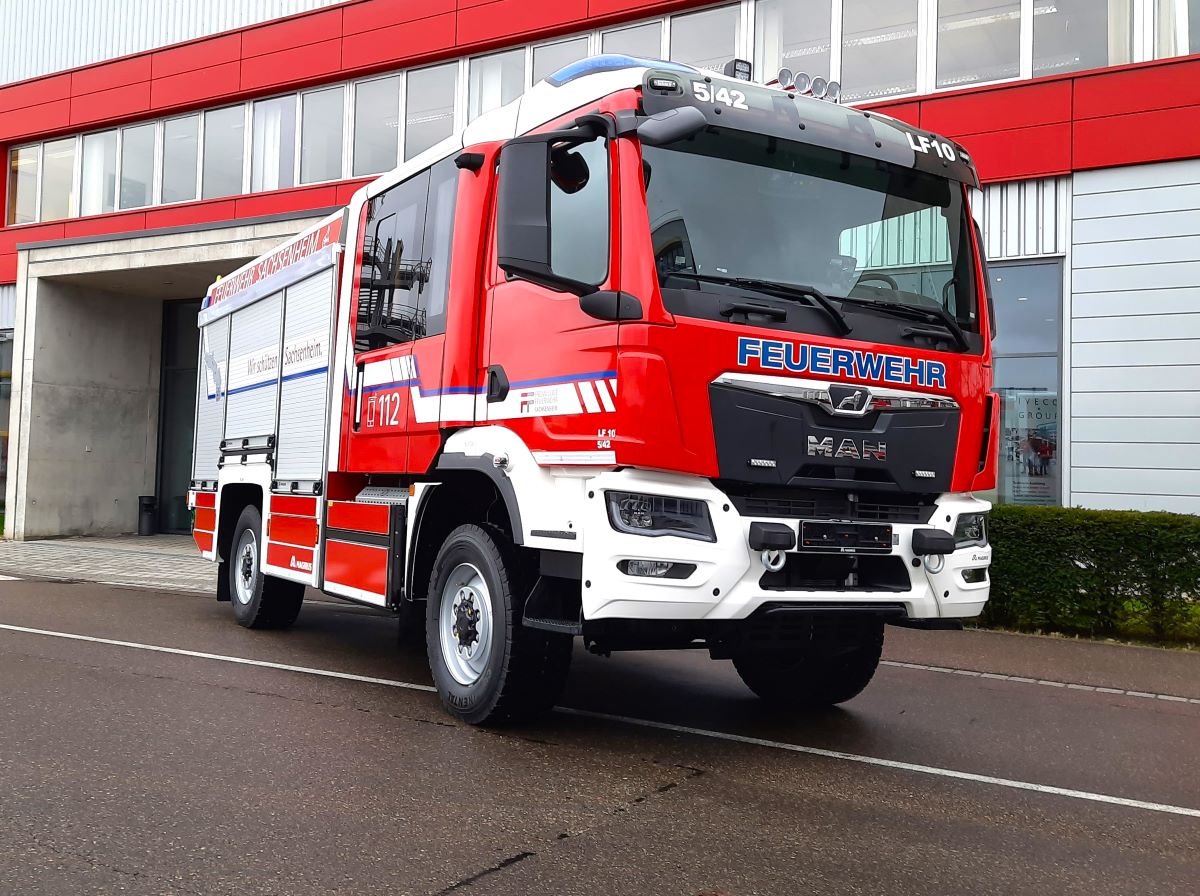 LF 10, FF Sachsenheim, Magirus EC-Line auf MAN