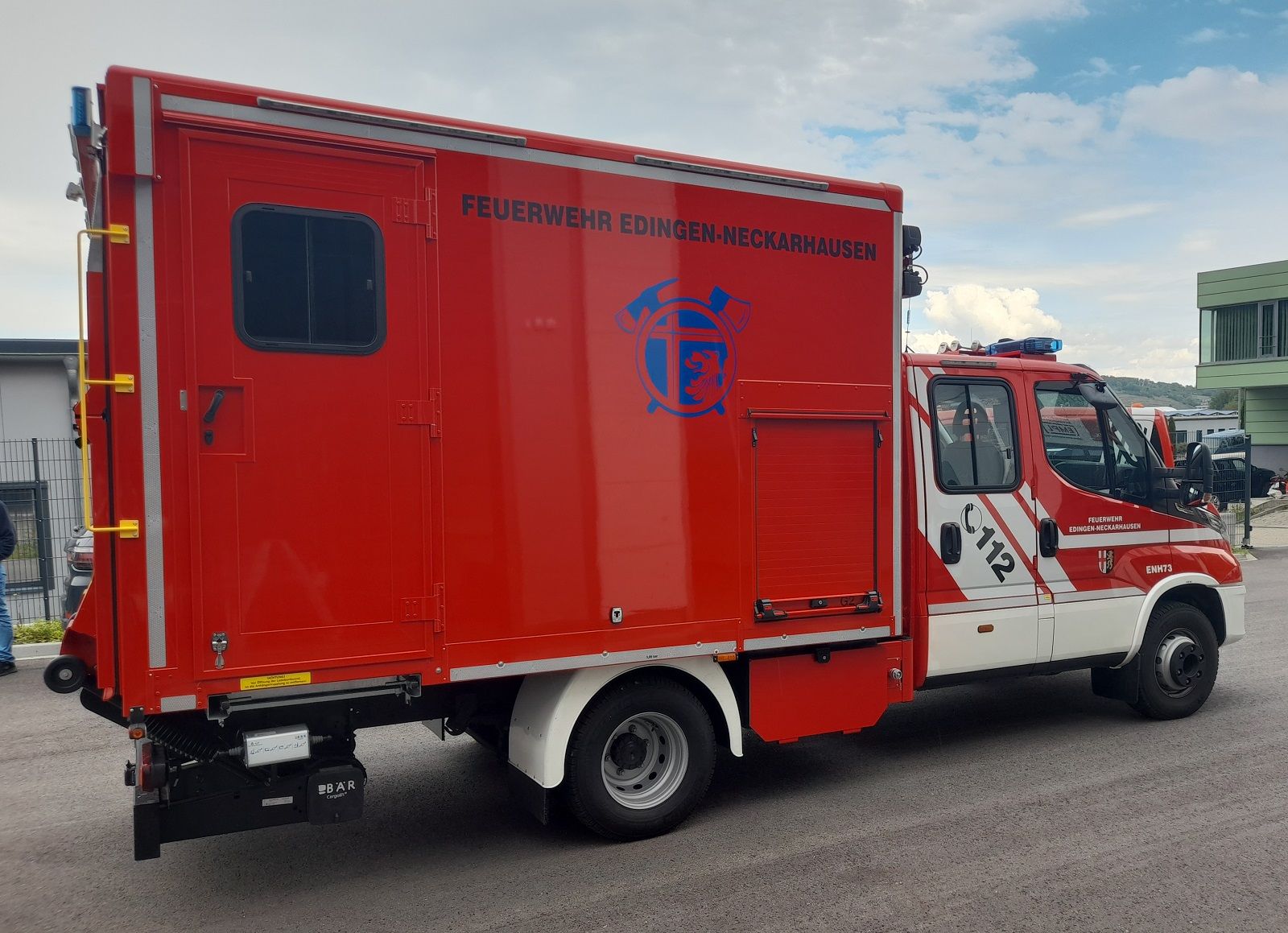 GW-Hygiene, FF Edingen-Neckarhausen, BTG auf Iveco