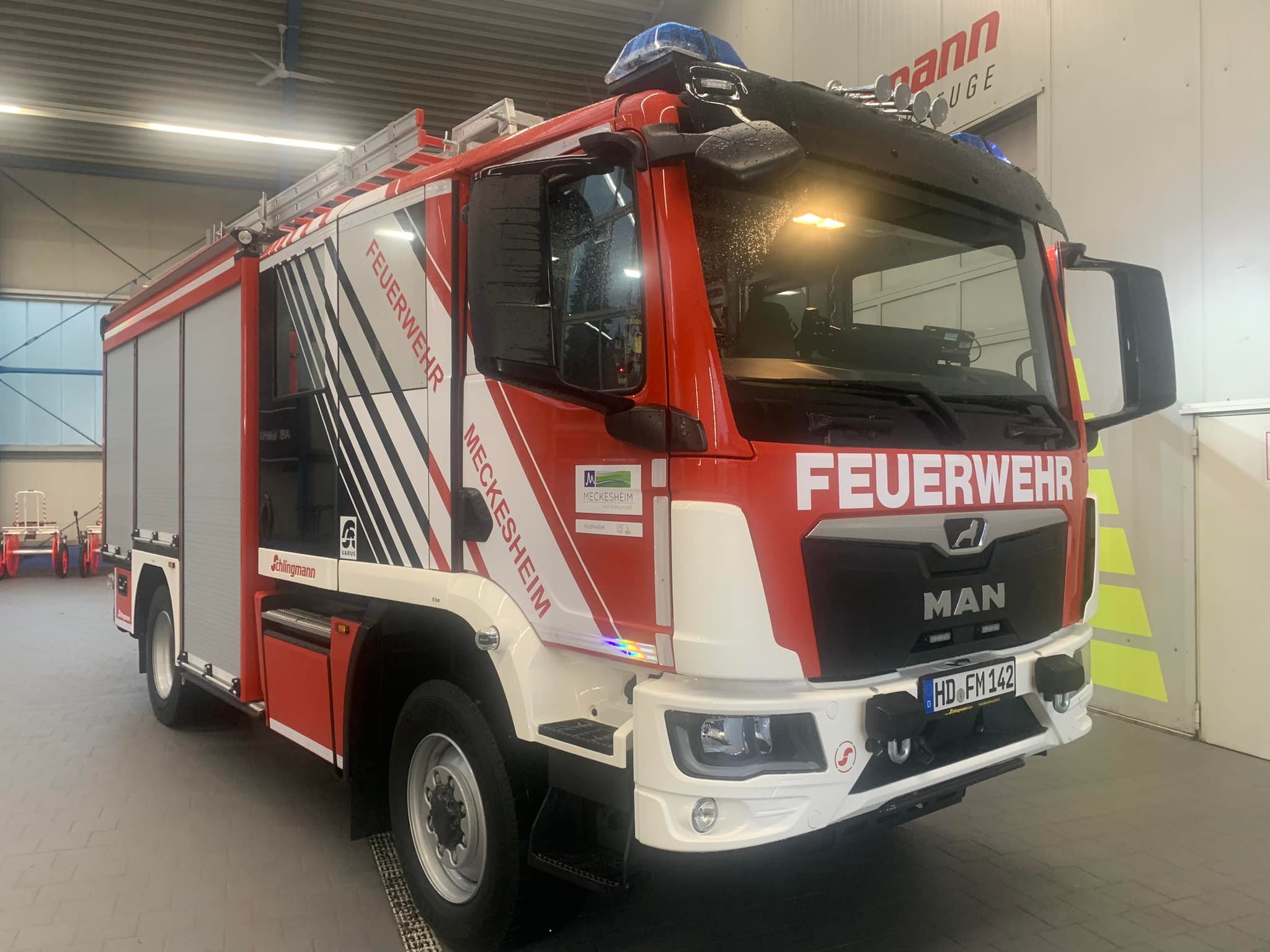 LF 10, FF Meckesheim, Schlingmann auf MAN