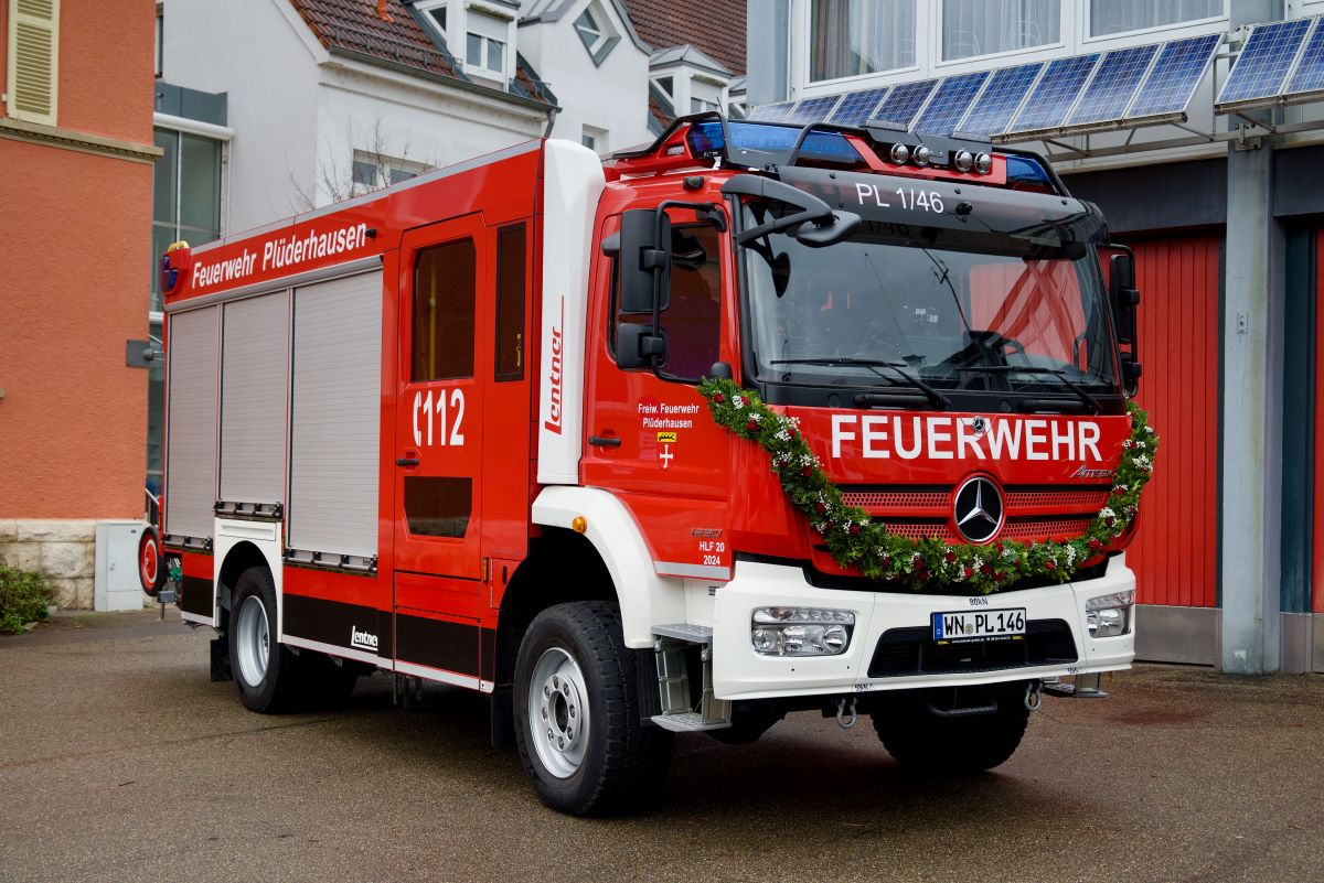 HLF 20, FF Plüderhausen, Lentner auf Mercedes