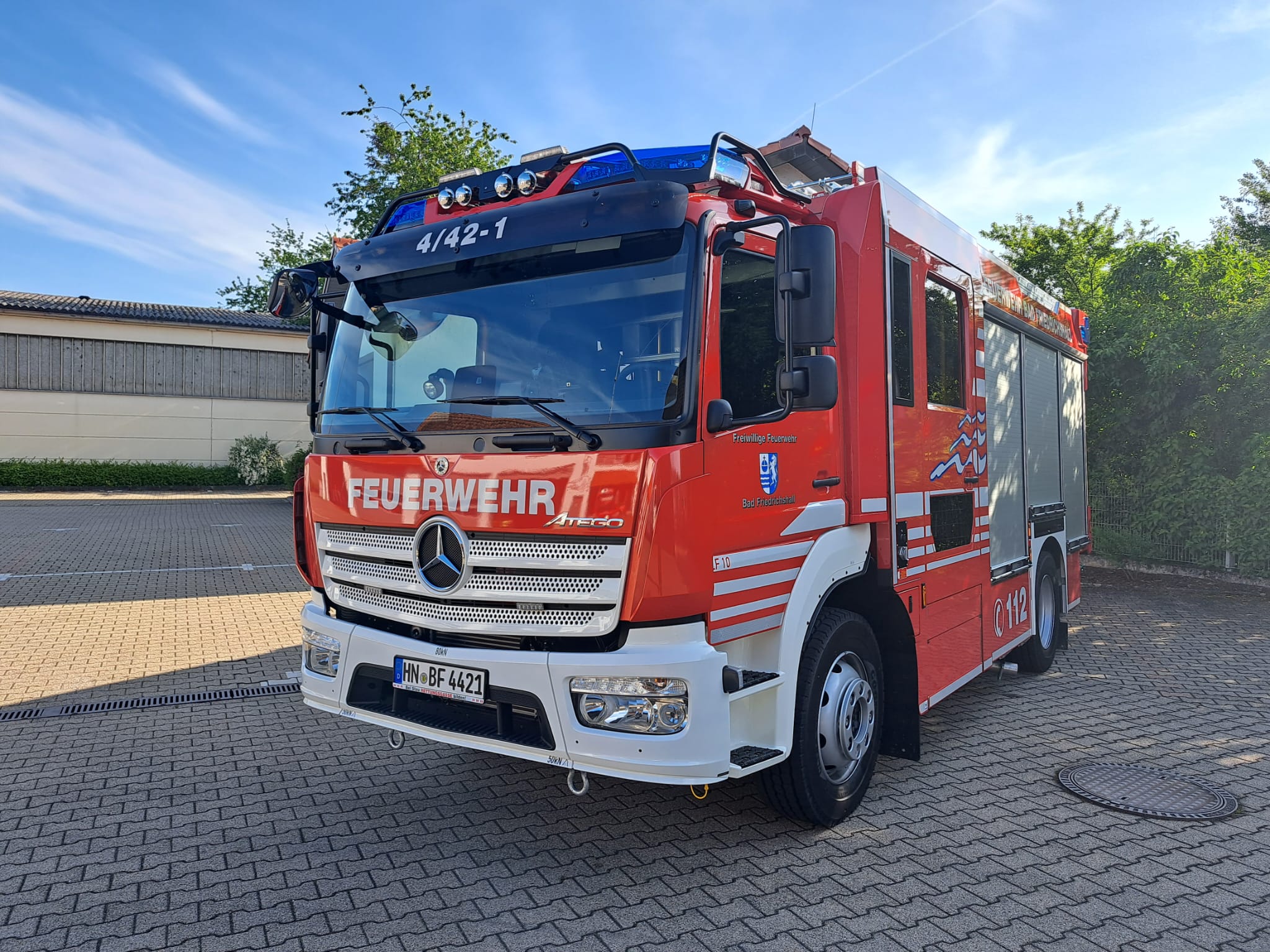 LF 10, FF Bad Friedrichshall, Lentner auf Mercedes