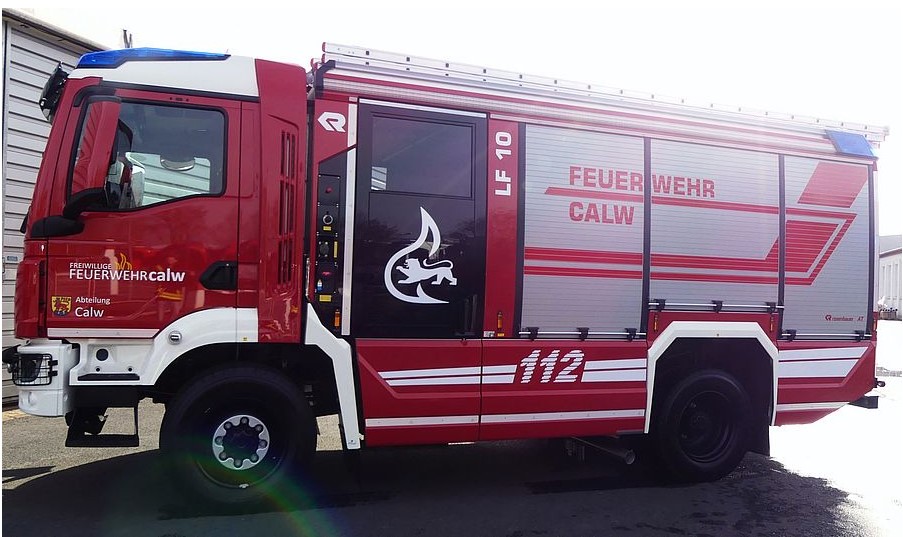LF 10, FF Calw, Rosenbauer auf MAN