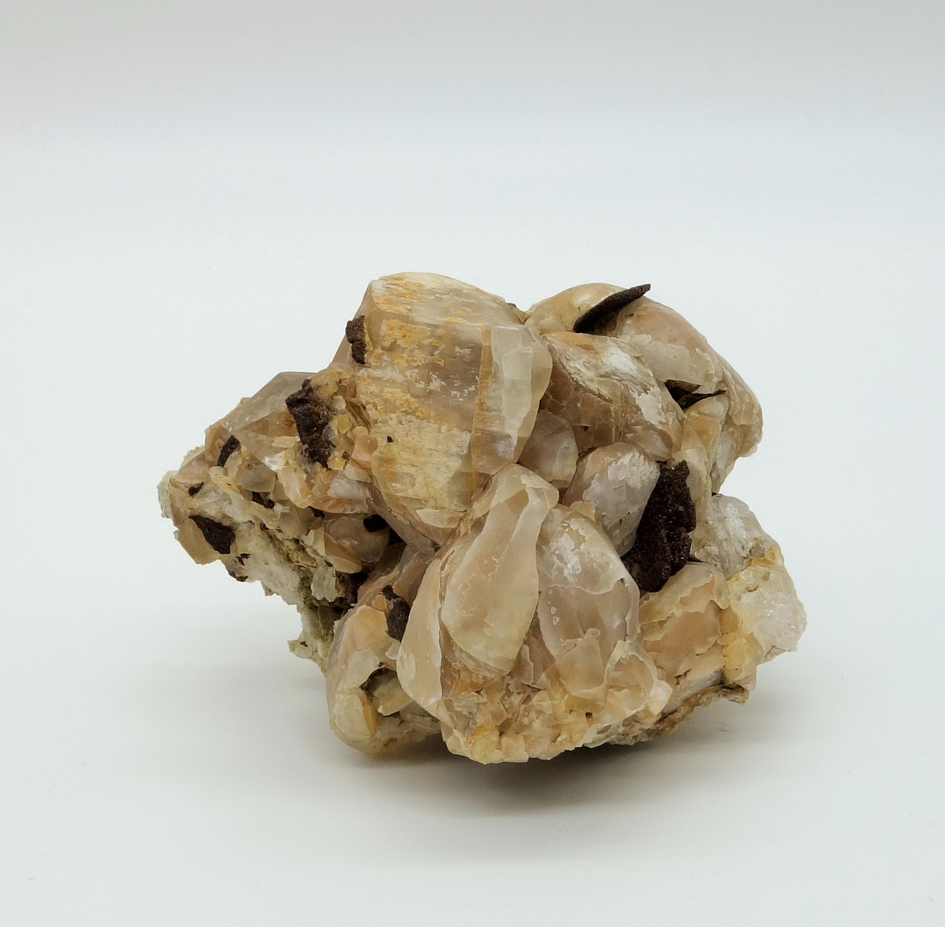 ...Calcite and Rock Crystals and allegedly Pyrite...