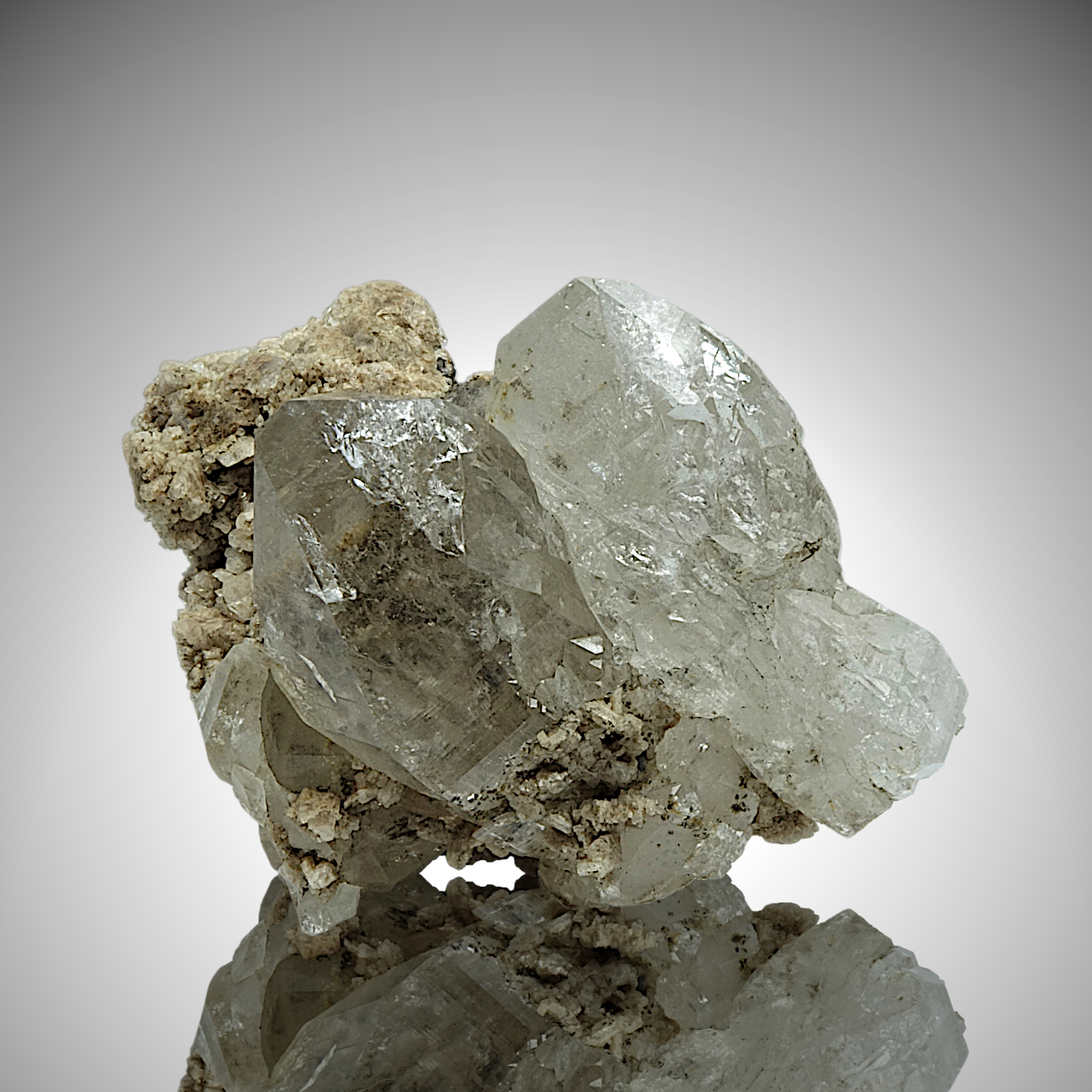 Rock Crystal/Albite, "Ameliekluft" Lungau