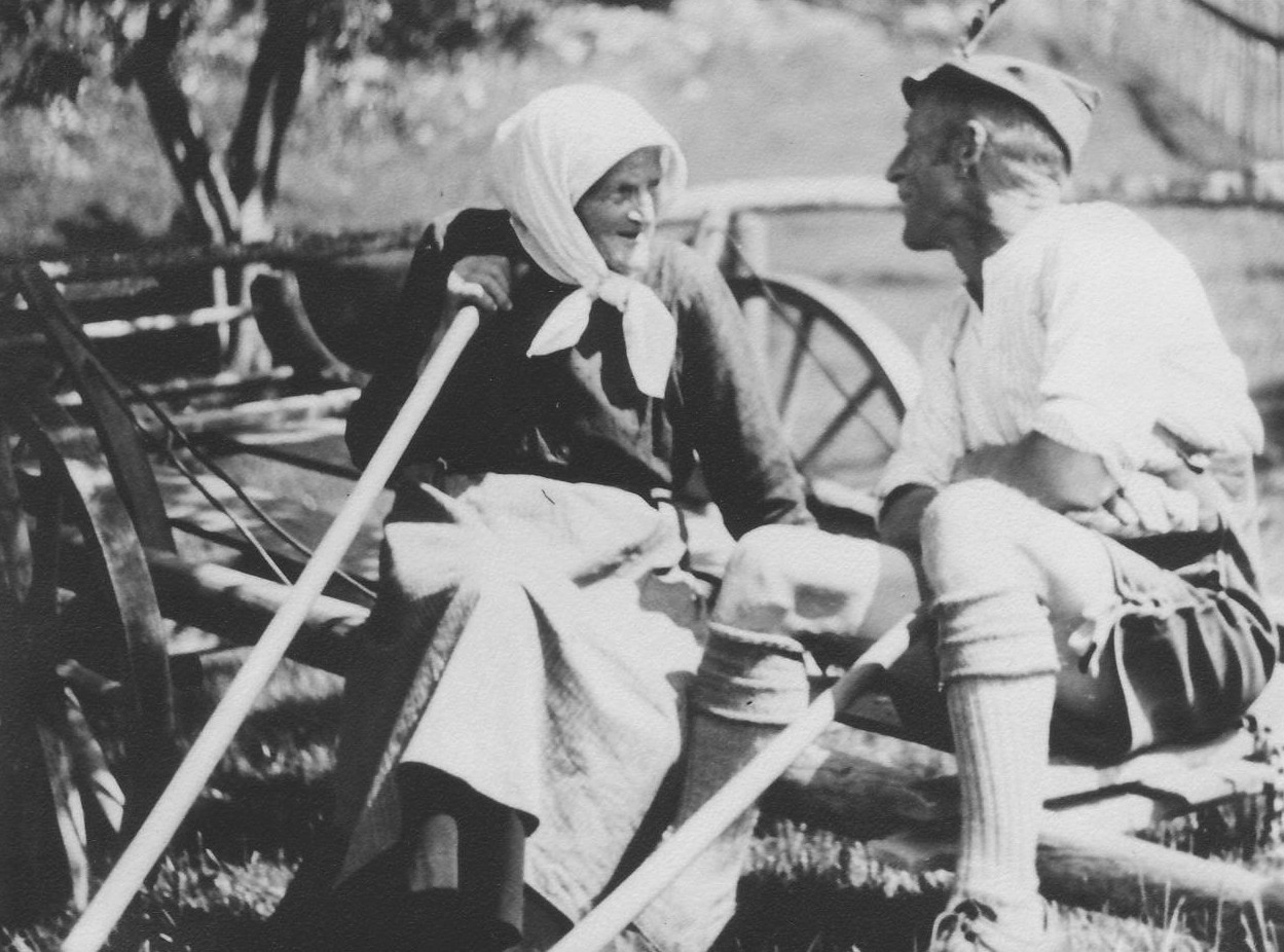 Hans Gschwender mit Mutter Johanna