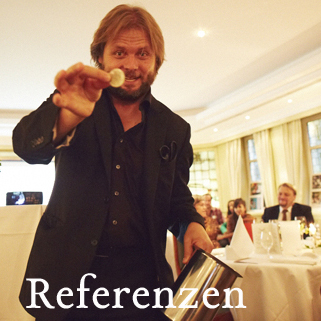 Referenzen zu Christian Knudsen, dem Zauberer in Hamburg