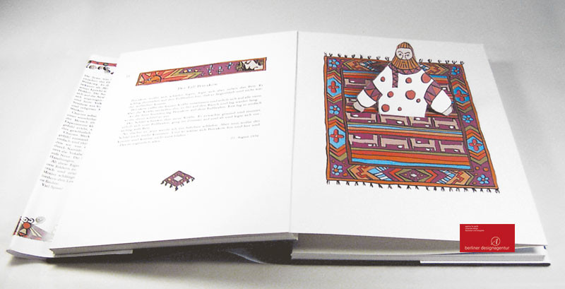 Daniil Charms, "Geschichten" - Illustration und Buchgestaltung.