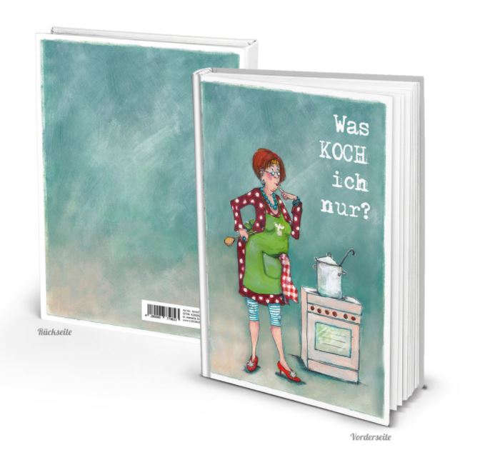 Blanko-Kochbuch erschienen im Logbuch-Verlag
