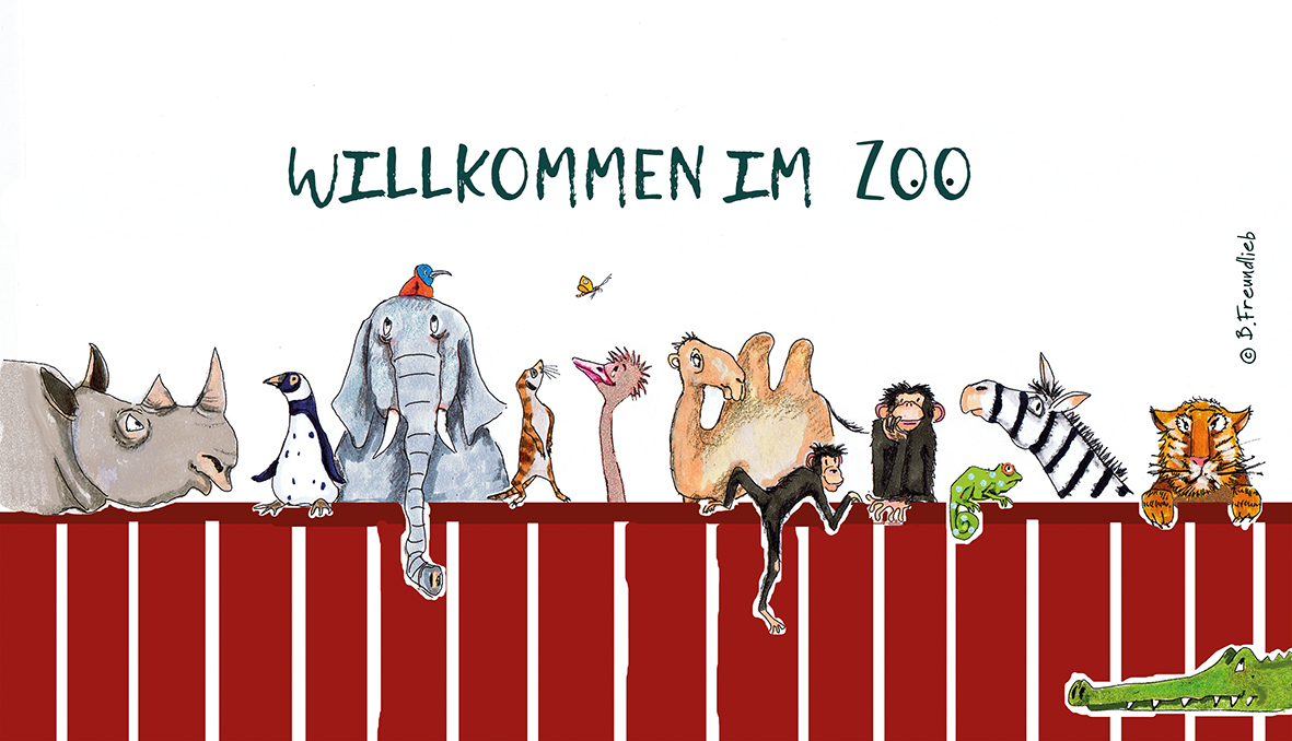 Entwurf für Brettchen zur Unterstützung des Krefelder Zoos nach der Feuerkatastrophe 2020