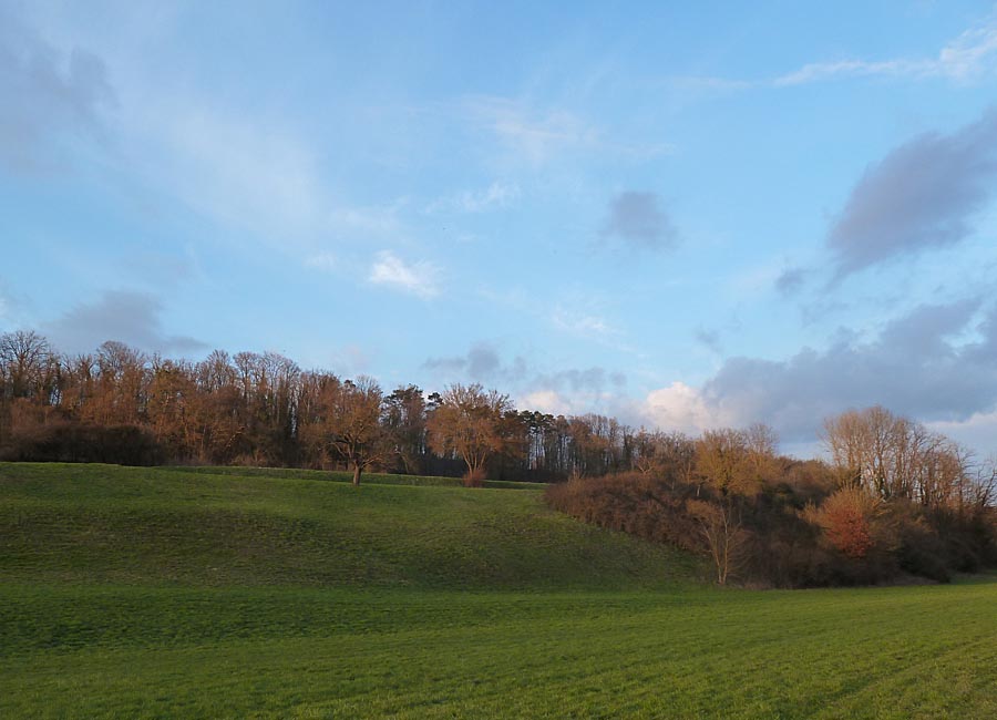 Himmel ohne Streifen