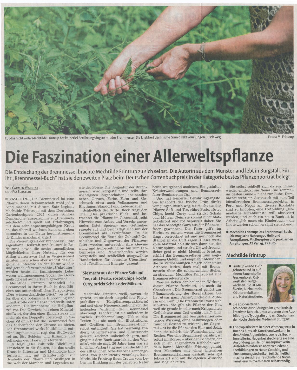 Backnanger Zeitung, 9.6.2021, Seite 22